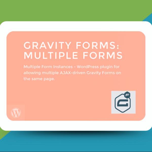 Gravity View Multiple Forms - Wp GPl Plugin