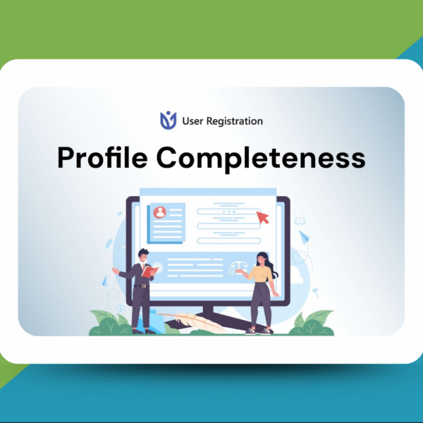 User Registration – Profile Completeness - WPGplShop.in